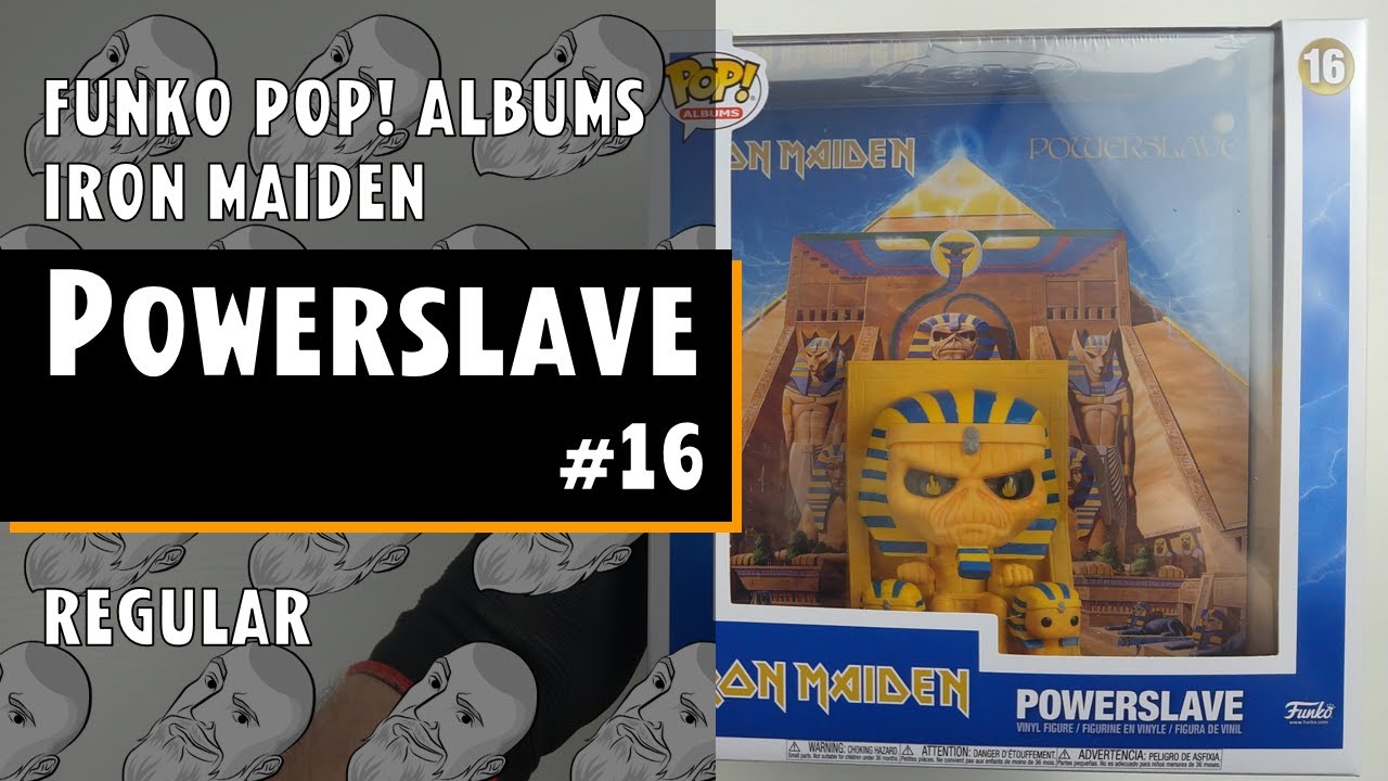 Funko Pop Albums - Iron Maiden - Powerslave - 16 // Just One Pop Showcase