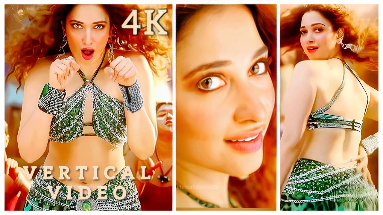 Таманна Бхатия | Песня Кааваалаа | Тюремщик | Вертикальное видео | Информация | 4К 60 кадров в се...