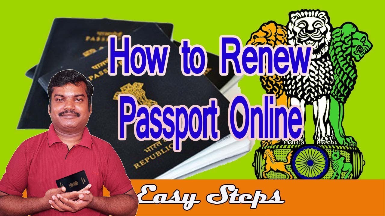 How To Renewal Passport Online   - Youtube-2599