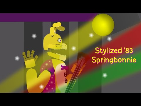 FNAF Stylized '83 Springbonnie Stk Showcase (Link included) | Stick Nodes