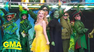 The cast of 'Wicked' performs 'One Short Day' on 'GMA' l GMA