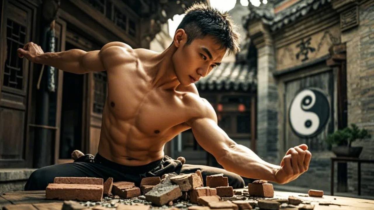 A Tough Guy Shows Off His Traditional Chinese Kung Fu! Amazing Power ...