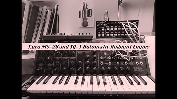 Lecture #3: Korg MS-20 & SQ-1 Automatic Ambient Engine