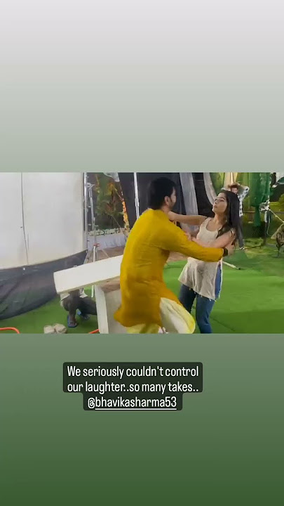 Bhavika Sharma Aka Savi And Ishaan Aka Shakti Arora's Masti❤😹Ghkkpm BTS😹❤VM Galaxy😹❤#Shorts