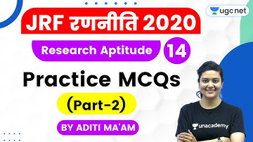 JRF Ranniti 2020 | Research Aptitude by Aditi Ma