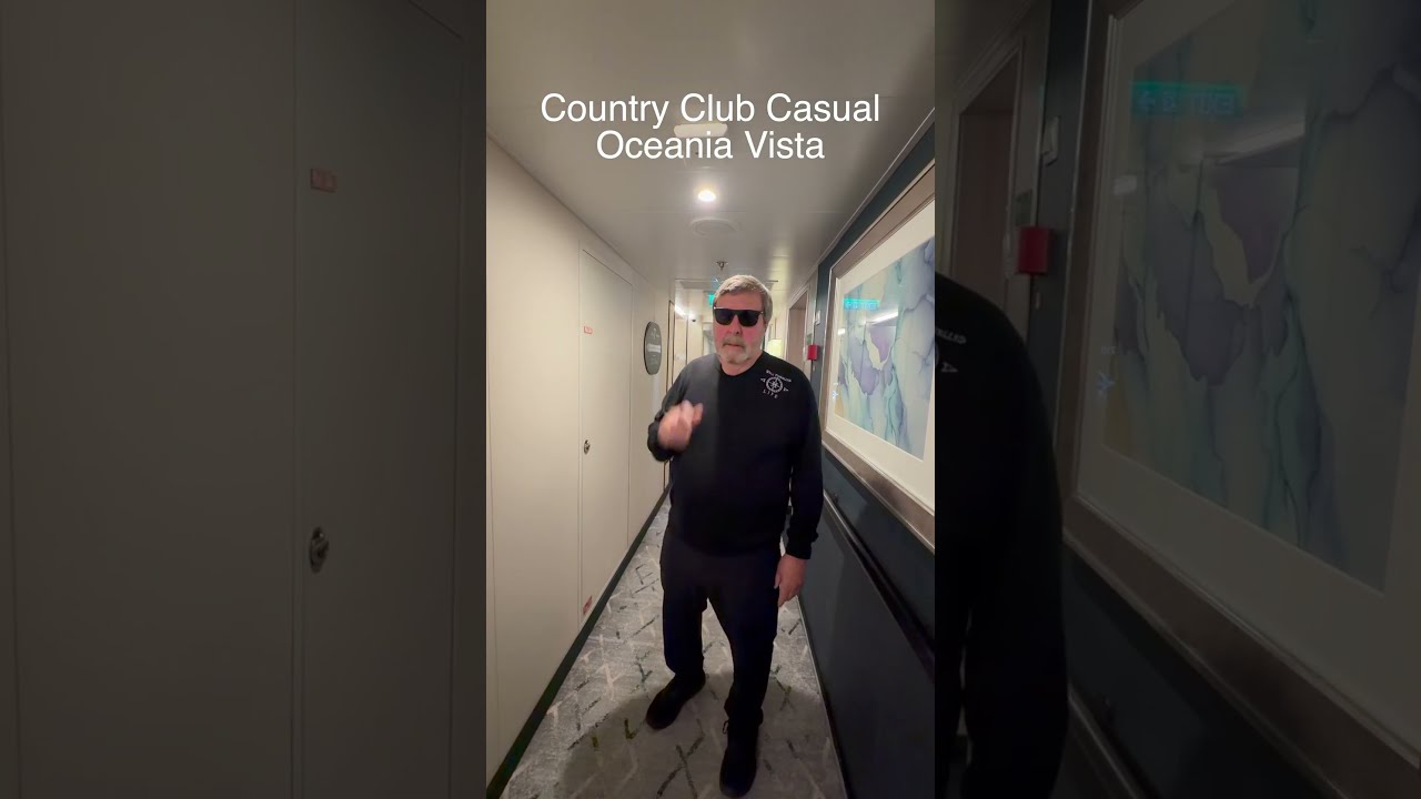 Country Club Casual Cruise Attire on Oceania Cruises