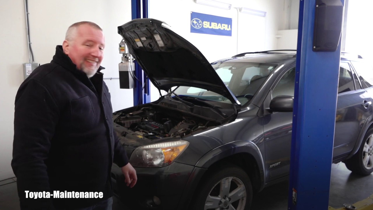 Toyota RAV4 MAF Sensor inspection - YouTube