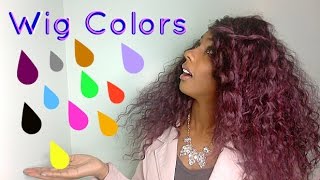 Wig Colors Codes In Detail