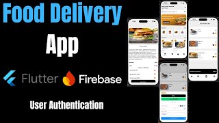 #3 Flutter building a food delivery app with firebase ,stripe & riverpod-User Authentication