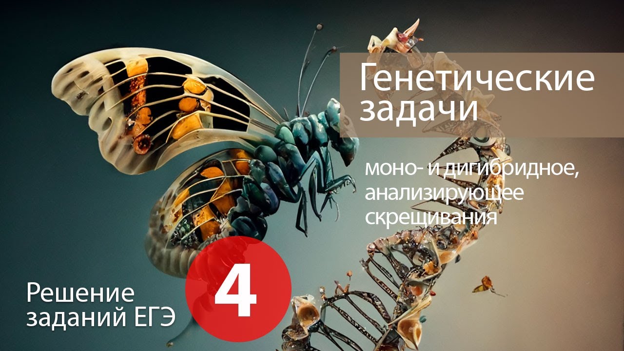 ЕГЭ № 4-5: Моно- и дигибридное скрещивание. Клетка как биосистема - YouTube