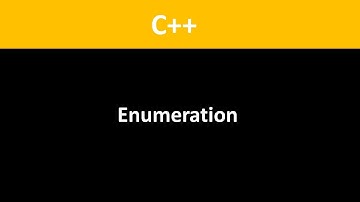 C++ Enums | User-Defined Data Type