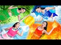 Fire Girl, Water Girl, Air Girl and Earth Girl / Funny Startups with Four Elements By T-FUN