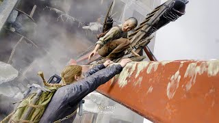 Dont Look Down Terrifying Climb With Lev - The Last Of Us Ii Remastered - Survivor 60Fps Hdr Vose