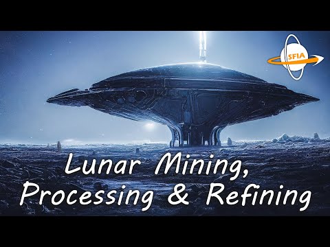 Lunar Mining, Processing U0026 Refining