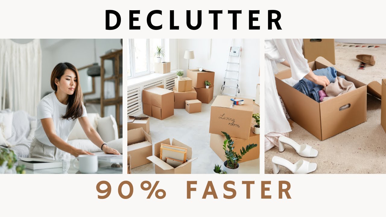 10 Easy Tricks To Declutter Your Entire Home FAST - YouTube