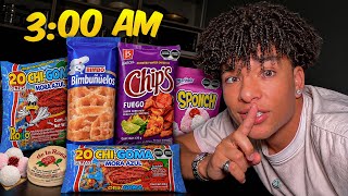 TRYING MEXICAN SNACKS LATE AT NIGHT!