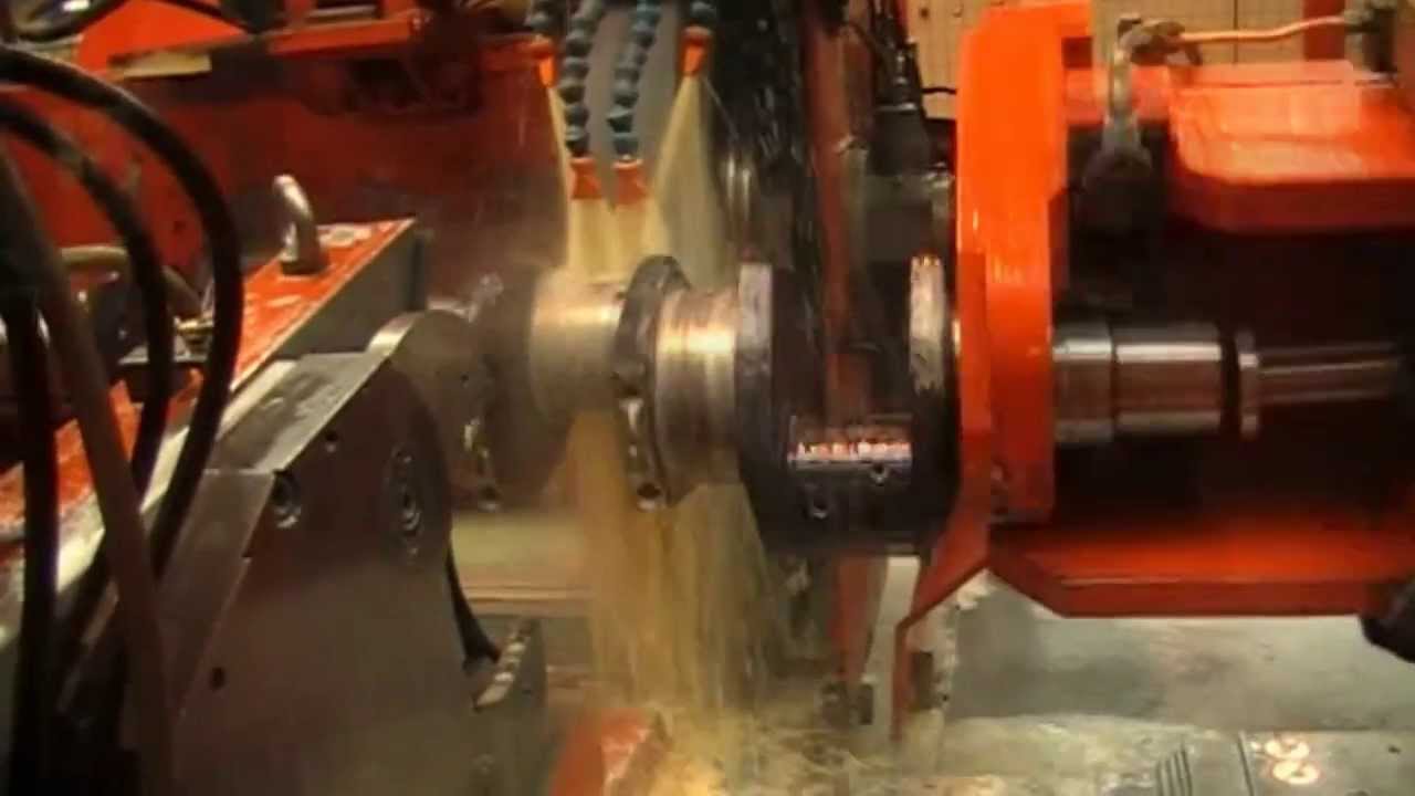 Crankshaft Grinding by Bifrangi UK Ltd YouTube