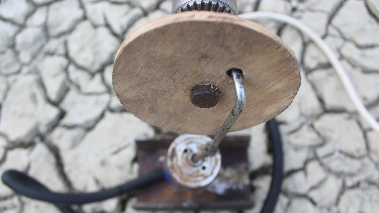How to Make a Powerful Electric Compressor at Home | DIY | - YouTube