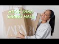 HUGE ZARA SPRING HAUL | it's giving chaos, colour and some questionable choices | WEAR.JUTI.EATS