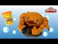 Play Doh a Crab - How to make a Crab using play doh