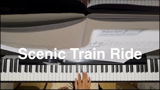 Scenic Train Ride - Piano Adventures Older Beginner Level 1 , Lesson Book