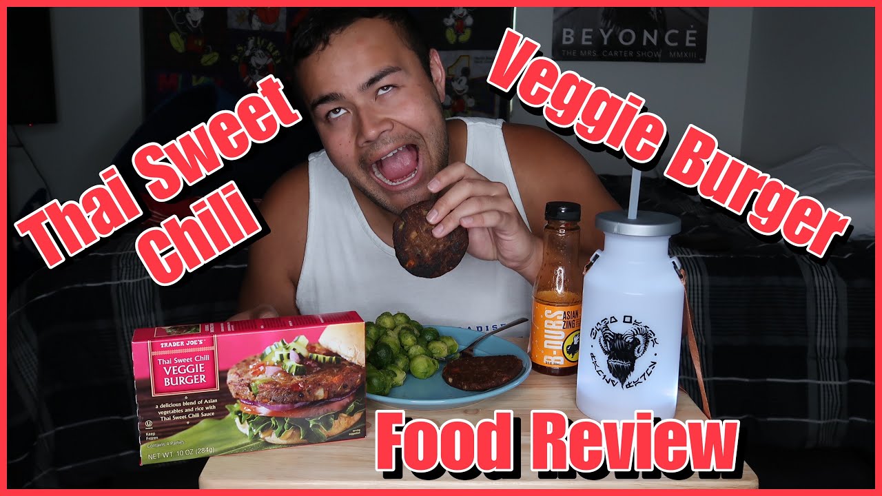 Thai Sweet Chili Veggie Burger (Trader Joe’s) Food Review Friday