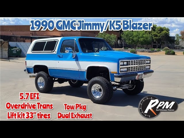 SOLD! 1990 GMC Jimmy 4x4 5.7 EFI, New 33'S, 15x10 Alloys, 4