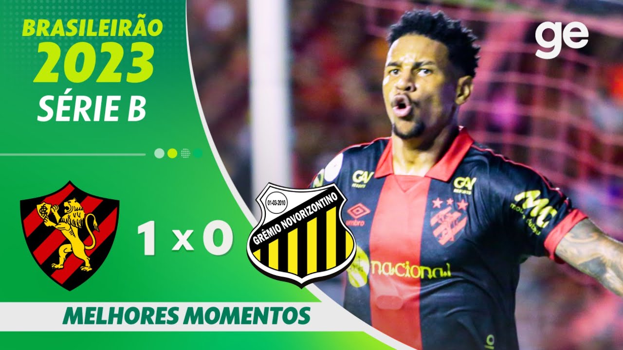 Série B: Sport vence Novorizontino por 1 x 0 e vira líder