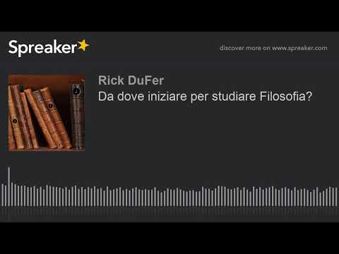 Da dove iniziare per studiare Filosofia?