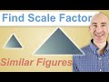 How to Find Scale Factor with Similar Figures