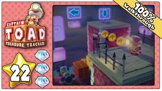 Captain Toad Treasure Tracker 100% Walkthrough - Part 22 Book 2 Level 4