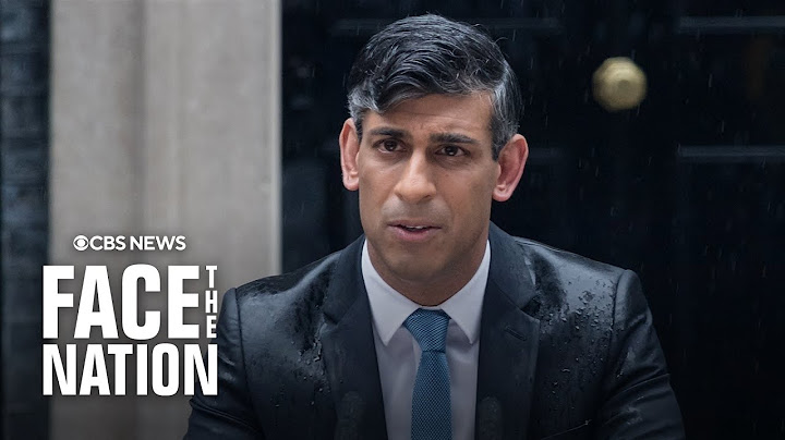 U.K. general election to be held on July 4, Rishi Sunak says