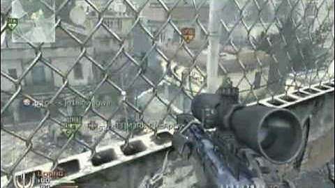 Mw2 Nuke That Spot Barret.50cal Crash Domination Gameplay w/Commentary