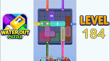 Water Out Puzzle Level 184 Walkthrough Solution