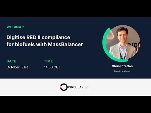 Digitise RED II compliance for biofuels with MassBalancer
