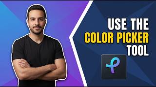 How To Use The Color Picker Tool In Pixlr Quick Tutorial