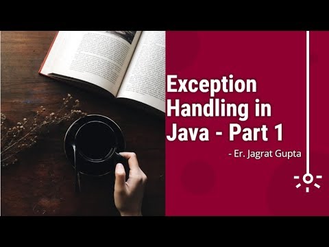 Exception Handling in Java - Core Java - Session 21 - Part 1 - YouTube