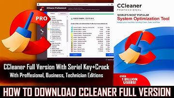 How To Download & Install CCleaner Professional Full Version With Download Link