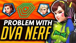Overwatch | The Problem With The DVA Nerfs - Blizzard's Micro-Nerfing Habit!