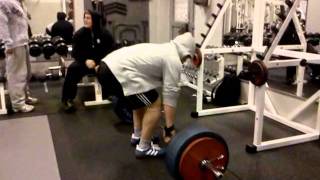 210kg deadlift, Kristoffer Tuven