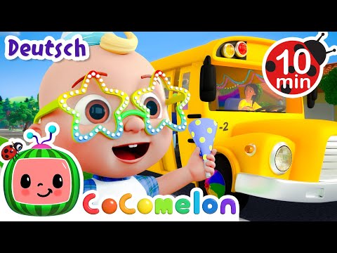 Die Räder Vom Bus CoComelon Deutsch Cartoons Und Kinderlieder 