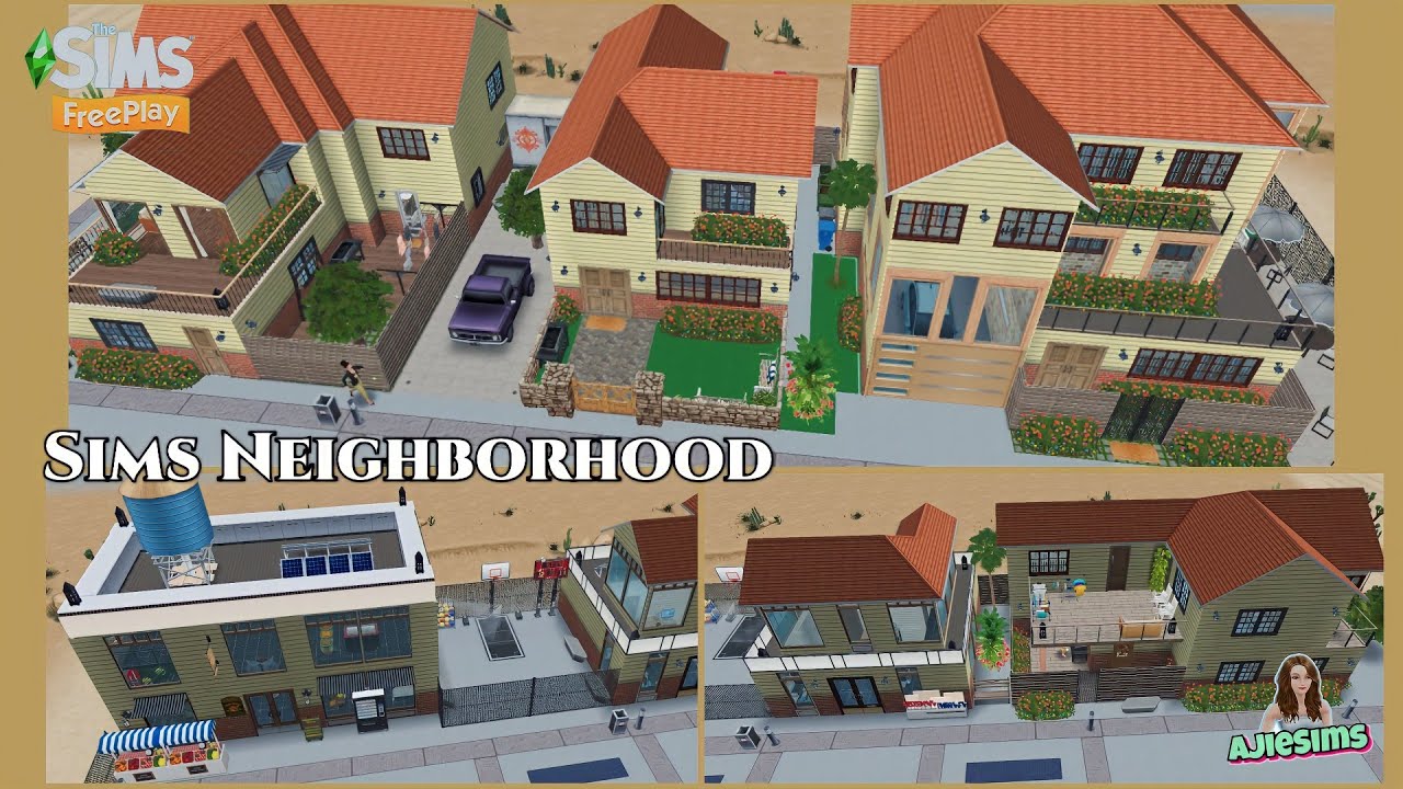 Sims Neighborhood•Sims Freeplay YouTube