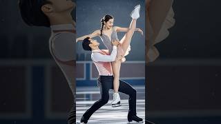 The Ice Skating Couple High Skill