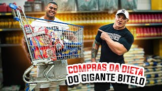 BITELO REVELA O SEGREDO DA SUA DIETA COM FABIO GIGA - COMPRAS DO GIGANTE