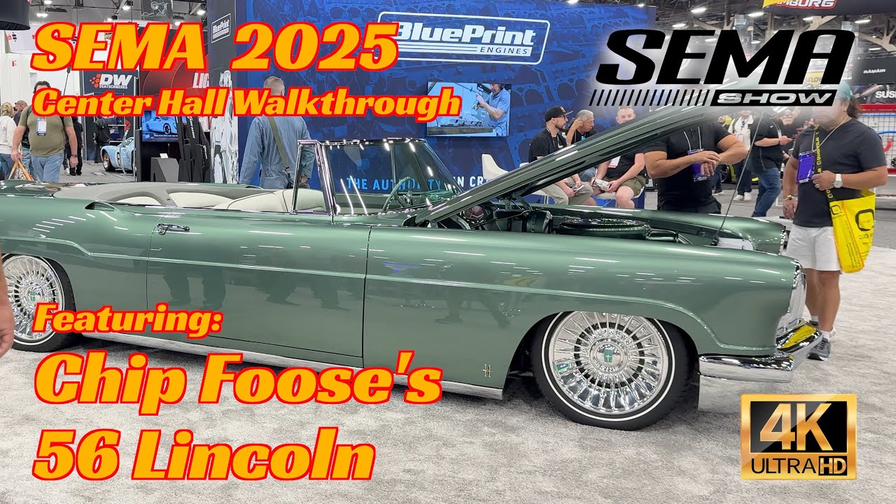 🔥SEMA 2025🔥 CHIP FOOSE 56 LINCOLN build. Meguiars 