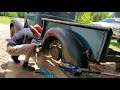 41 Chevy Truck Restoration, Deconstructing the bed