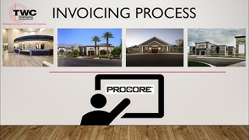 TWC Subcontractor Invoicing Process in Procore