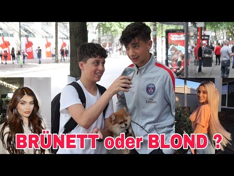 Video: Wen Mögen Jungs Am Liebsten: Blondinen Oder Brünetten?