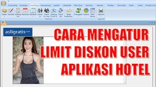 CARA MENGATUR LIMIT DISKON USER APLIKASI HOTEL screenshot 2