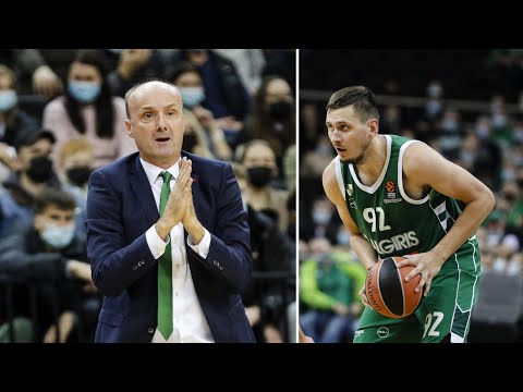 „Žalgirio“ treneris neatlaikė: keikdamasis prašė E.Ulanovo mesti į krepšį